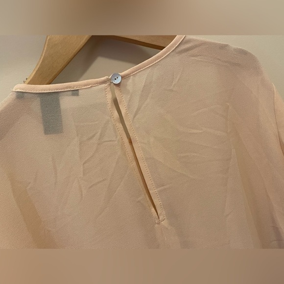 FOREVER 21 Sheer Nude Blouse - Picture 4 of 6